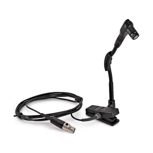 Shure BETA 98H/C Clip-On Cardioid Condenser Microphone for Sax/Brass with Integrated Shock Mount and Attached Preamplifier (XLR)