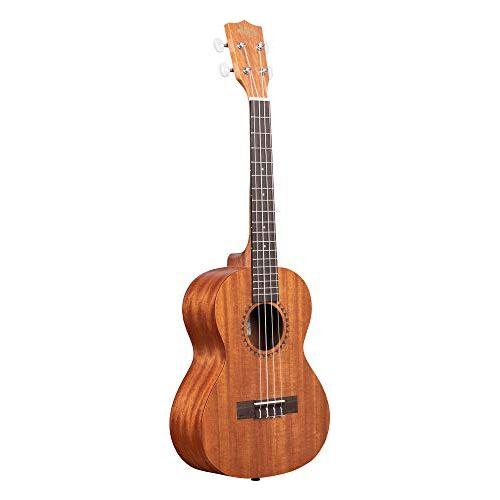 Kala Brand Music Co., 4-String Ukulele, Natural, Tenor (KA-15T-BNDL)