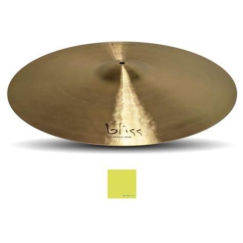 Dream Cymbals and Gongs BCRRI22 Bliss Series 22" Crash/Ride Cymbal Bundle w/Liquid Audio Polishing Cloth