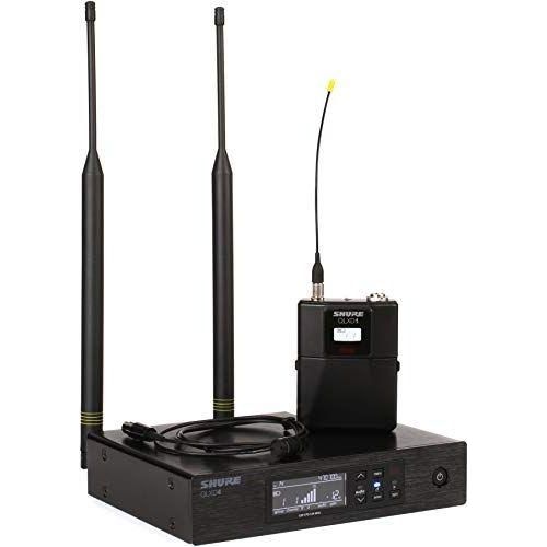 Shure QLXD14/84 Wireless Microphone System with Bodypack and WL184 Supercardioid Lavalier Mic