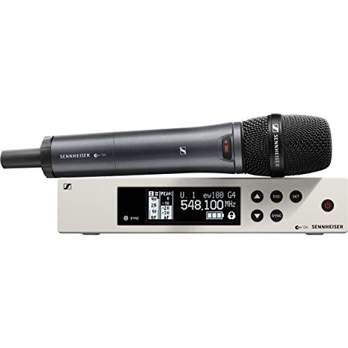 Sennheiser Pro Audio Sennheiser EW 100-845S Wireless Dynamic Supercardioid Microphone System-A Band (516-558Mhz), 100 G4-845-S-A