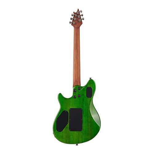 EVH Wolfgang Standard QM Electric Guitar - Transparent Green