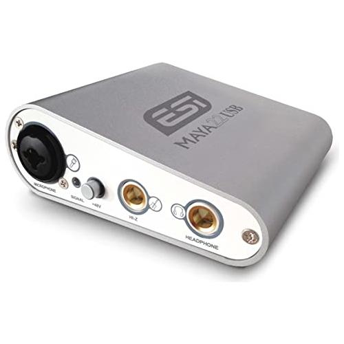 ESI MAYA22 USB - Silver - Flexible High Performance 24-bit USB Audio Interface