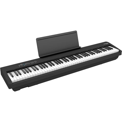 Roland FP-30X with Sustain Pedal Bundle - Digital Piano, 88 Key Weighted Keyboard, Roland Keyboard, Portable Keyboard Piano BLACK