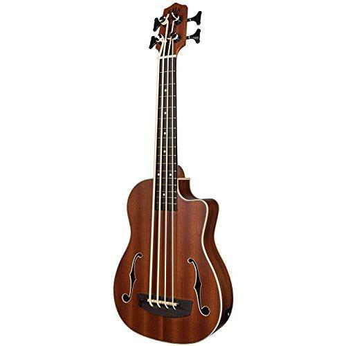 Kala UBASS Journeyman FS Mahogany Acoustic-Electric Satin UBass w/Bag