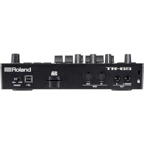 Roland TR-6S Rhythm Performer Bundle w/Roland RMIDI-B10 Black Series MIDI Cable and Liquid Audio Polishing Cloth