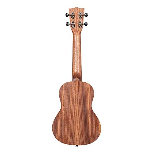 Kala Brand Music Co. Teak Collection, 4-String Ukulele, Natural, Concert (KA C)