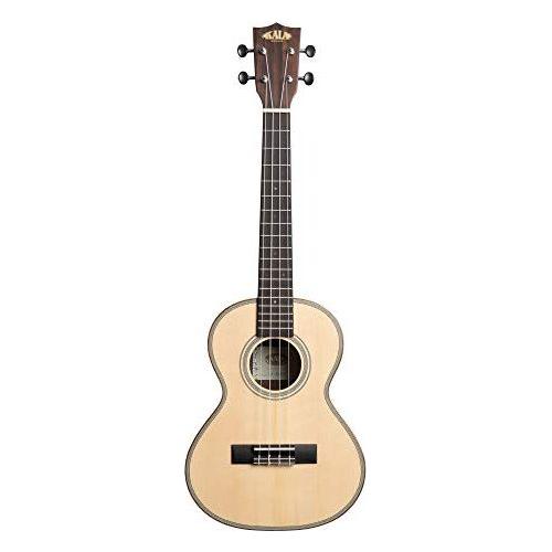 Kala Solid Spruce Top Striped Ebony - Tenor