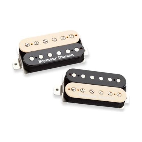 Seymour Duncan 11108-49-B Pearly Gates Set Guitar Pickup Neck and Bridge - Black