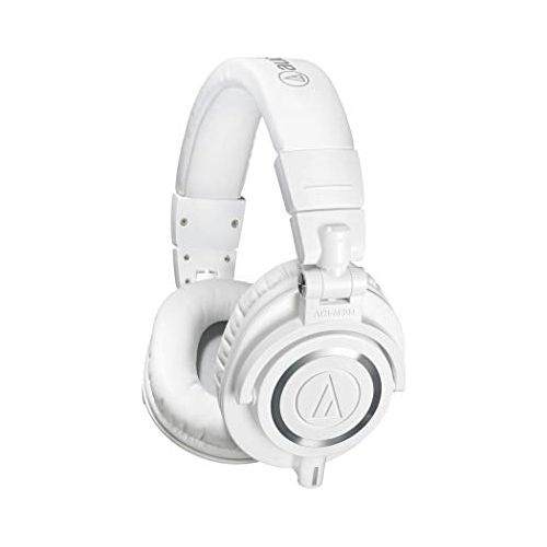 Audio-Technica ATH-M50xWH Professional Studio Monitor Headphones