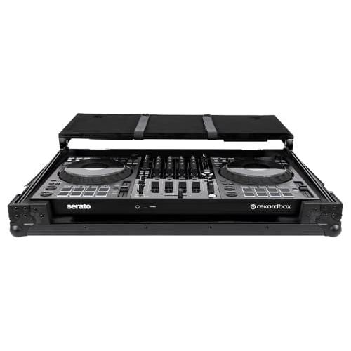 Headliner Los Angeles Headliner Pitch Black DDJ-FLX10 w/Laptop Platform & Wheels Flight Case (HL10013)