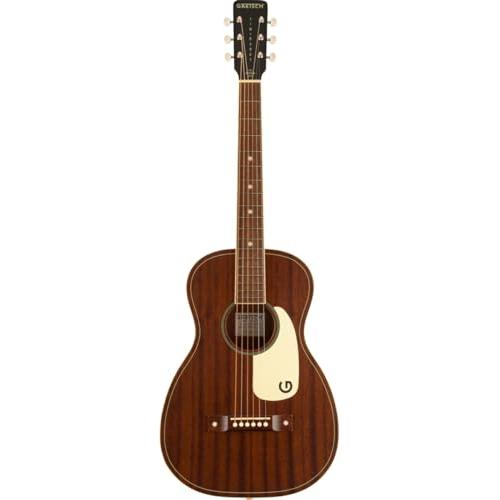 Grestch Jim Dandy Parlor 6-String Right-Handed Acoustic Guitar with Walnut Fingerboard and Nato C-Shaped Neck (Frontier Satin)