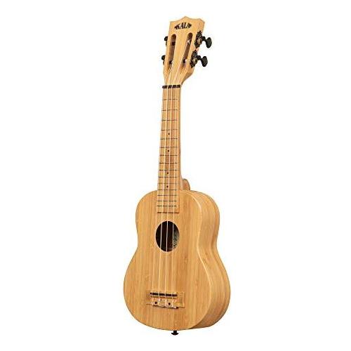 Kala Brand Music Co. Bamboo Collection, 4-String Ukulele, Right, Natural, Soprano (KA-BMB-S)