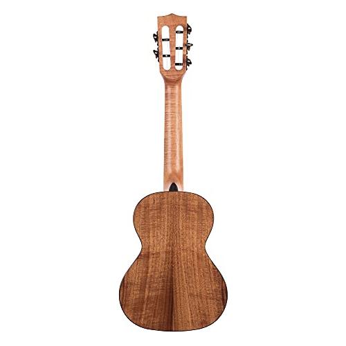 Kala Brand Music Co. Gloss Solid Cedar Top Acacia, 5-String Ukulele, Natural, Tenor (KA-SCAC-T5)