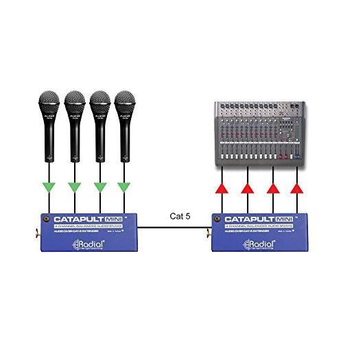 Male XLR Outputs (Catapult Mini RX)