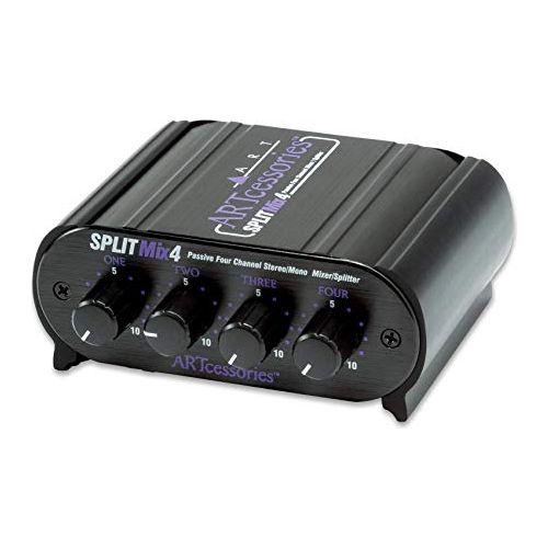 ART SPLITMix4 - 4-Channel 1/4" Stereo Input Passive Splitter / Mixer