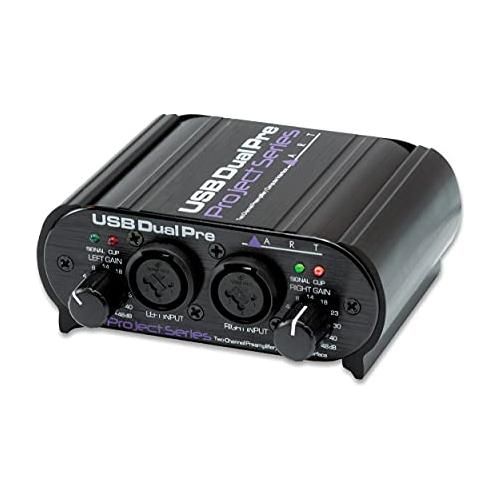 ART USB Dual Pre Portable USB interface with dual microphone preamps