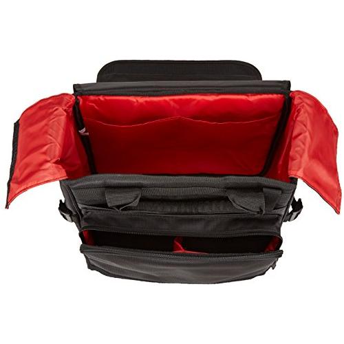 Magma LP Bag 40 II DJ Record Bag (Black/Red)