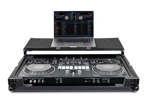 Headliner Flight Case Compatible with Pioneer DJ DDJ-REV5 Controller with Laptop Platform