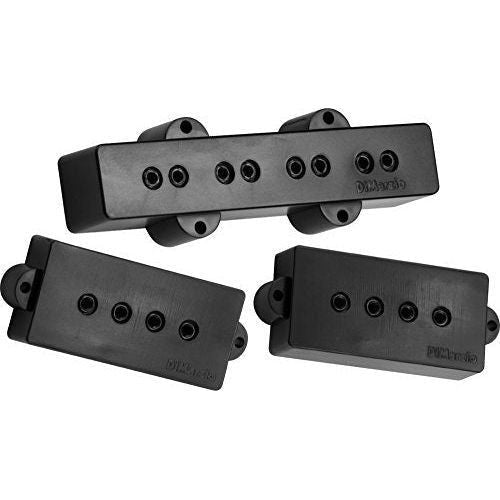 DiMarzio DP126 P+J Neck and Bridge Bass Pickup Set Cream