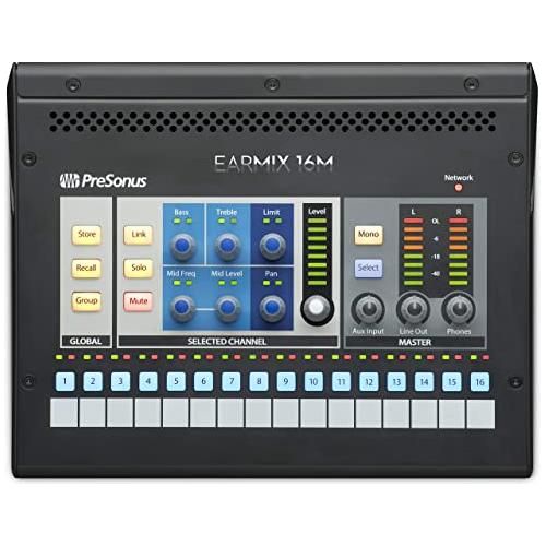 Presonus EarMix 16M 16X2 AVB-Networked Personal Monitor Mixer