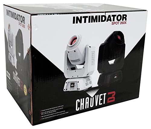 CHAUVET Intimidator Spot 260X Compact Moving Head Designed for Mobile Events, Black