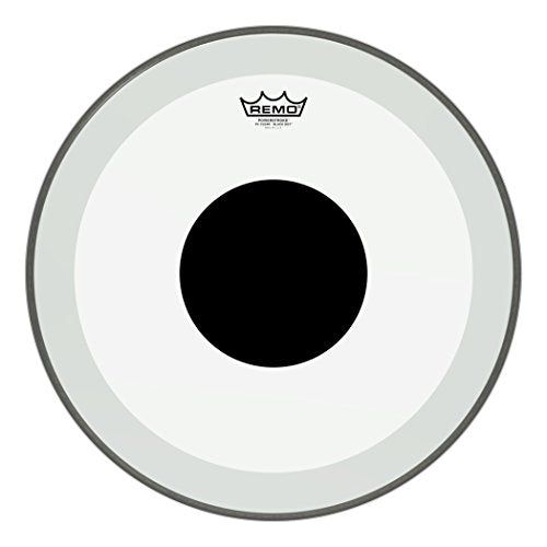 Powerstroke P3 Clear Black Dot Bass Drumhead - Top Black Dot, 18