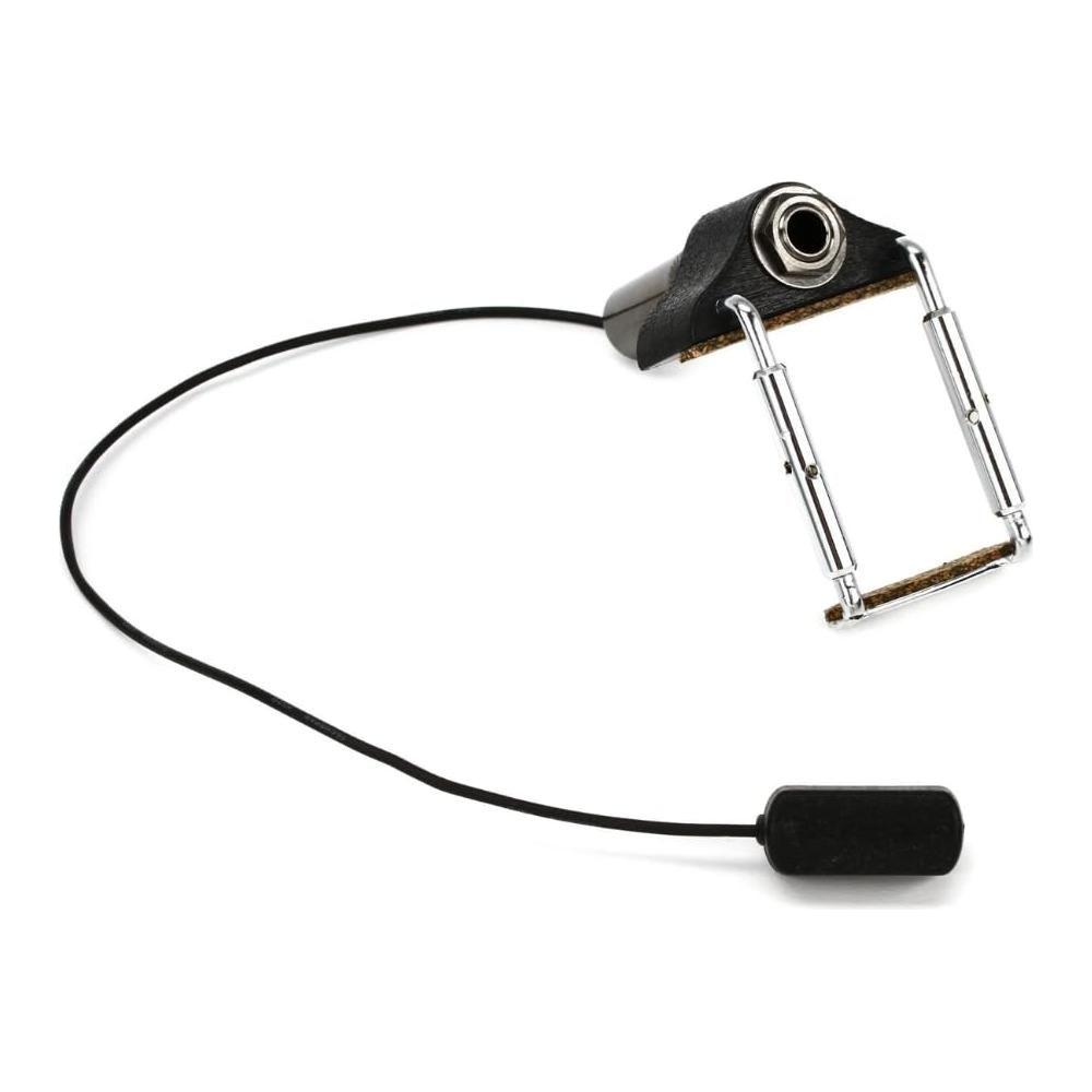 LR Baggs Radius-M Mandolin Pickup with external Jack Mount Bundle w/ 12x Fender Picks and Liquid Audio Polishing Cloth