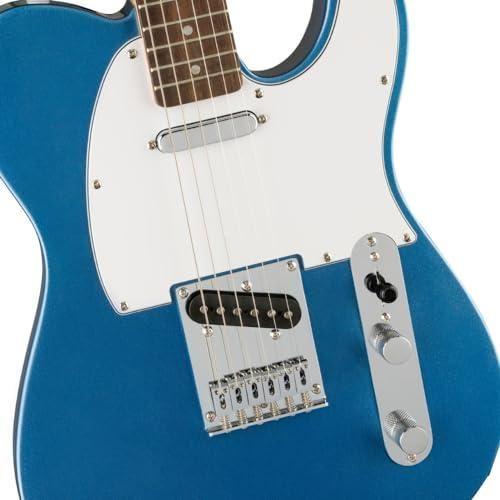 Squier Affinity Series® Telecaster, Indian Laurel Fingerboard, Lake Placid Blue Bundle w/Fender Picks & Liquid Audio Polishing Cloth