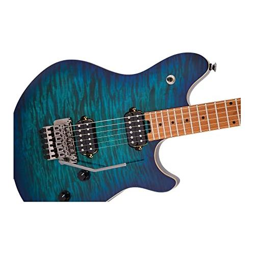 EVH Wolfgang Standard QM Electric Guitar - Chlorine Burst