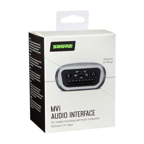 Shure MVi Digital Audio Interface (Silver)