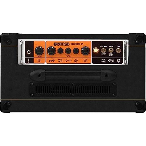 Orange Rocker 15 1x10" 15-watt Tube Combo - Black