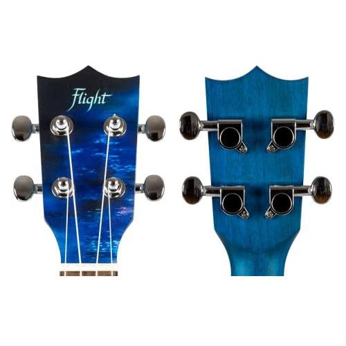 Flight Ukuleles, 4-String Ukulele, Blue-Multi (AUC City)