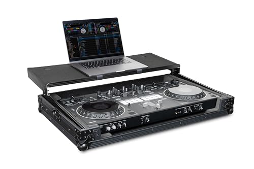 Headliner Flight Case Compatible with Pioneer DJ DDJ-REV5 Controller with Laptop Platform