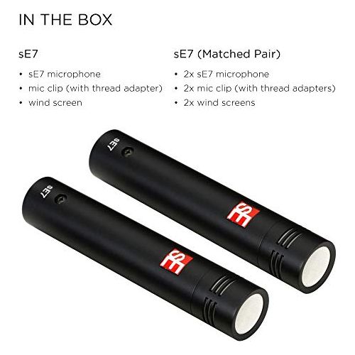 SE ELECTRONICS - Small Diaphram Condenser Microphones