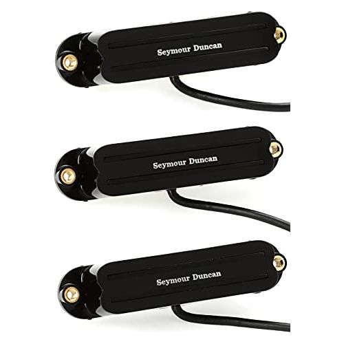 Seymour Duncan 11208-02-B Hot Rails for Strat Pickup Set - Black