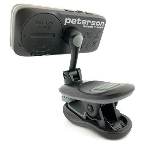 Peterson StroboClip HD Clip-On Tuner | Guitar, Bass, Violin, Ukulele, Harp, Brass, Woodwind, Orchestral