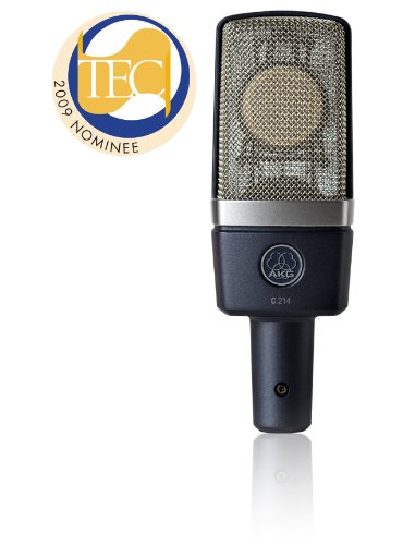 AKG Pro Audio C214 Professional Large-Diaphragm Condenser Microphone, Matched Pair