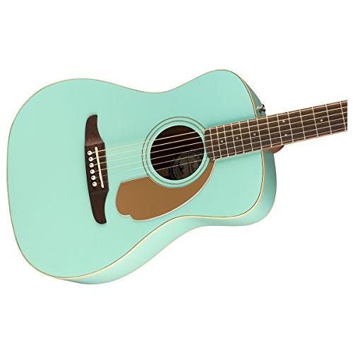 Fender Redondo Player Acoustic Guitar, with 2-Year Warranty, Belmont Blue, Walnut Fingerboard