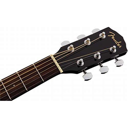 Fender CD-60S Dreadnought Acoustic Guitar, Walnut Fingerboard, Black