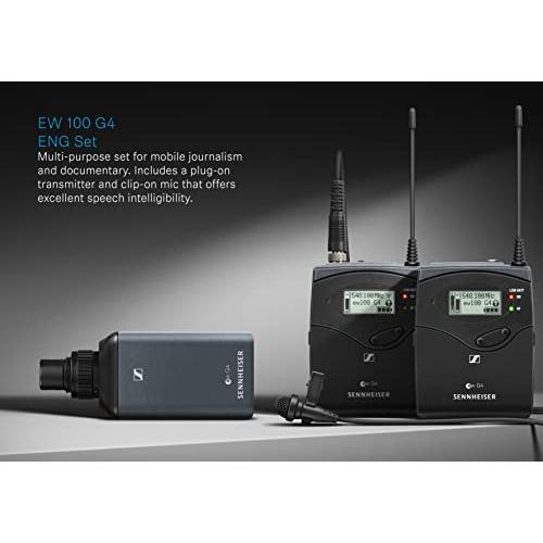 Sennheiser Pro Audio Ew 100 Portable Wireless Microphone System, A1, ew 100 ENG G4 ew 100 ENG G4