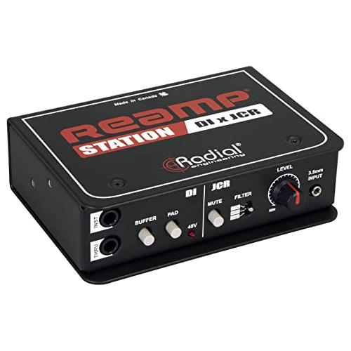 Radial Reamp Station Combo Active Direct Box & Reamp JCR