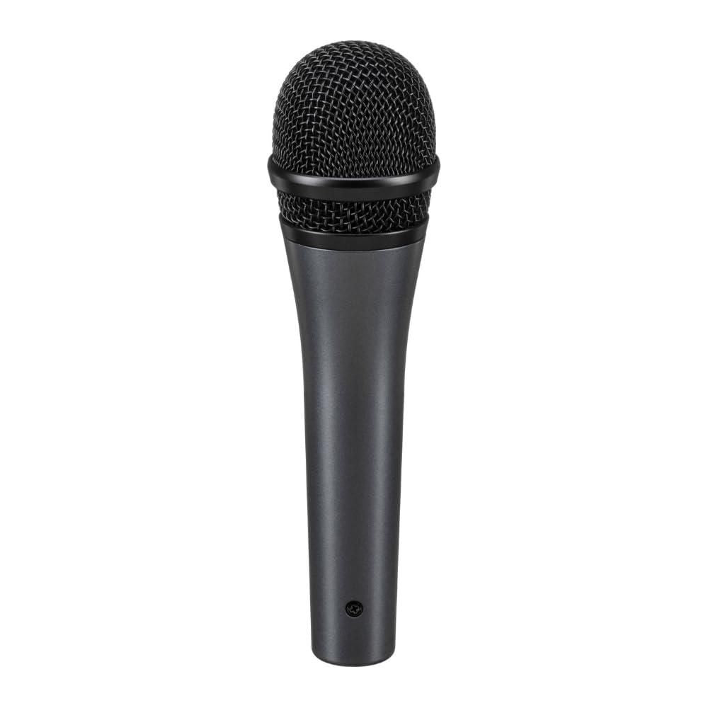 Liquid Audio Sennheiser E825-S Cardioid Dynamic Vocal Microphone Bundle w/Pig Hog PHM10 8mm Mic Cable Polishing Cloth