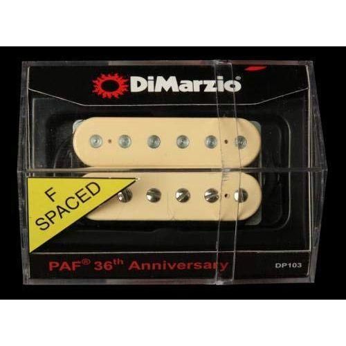 DiMarzio DP103FCR PAF 36th Anniversary Humbucker NECK Pickup CREAM, F-Spaced