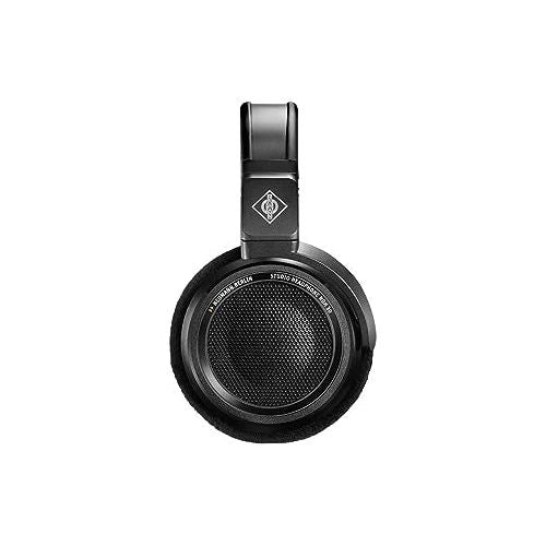 Neumann NDH 30 Dynamic Open-Back Headphone for Professional Mixing, Mastering, Twitch, YouTube, Podcast, Production, High Definition Music Listening, Titanium (509111)