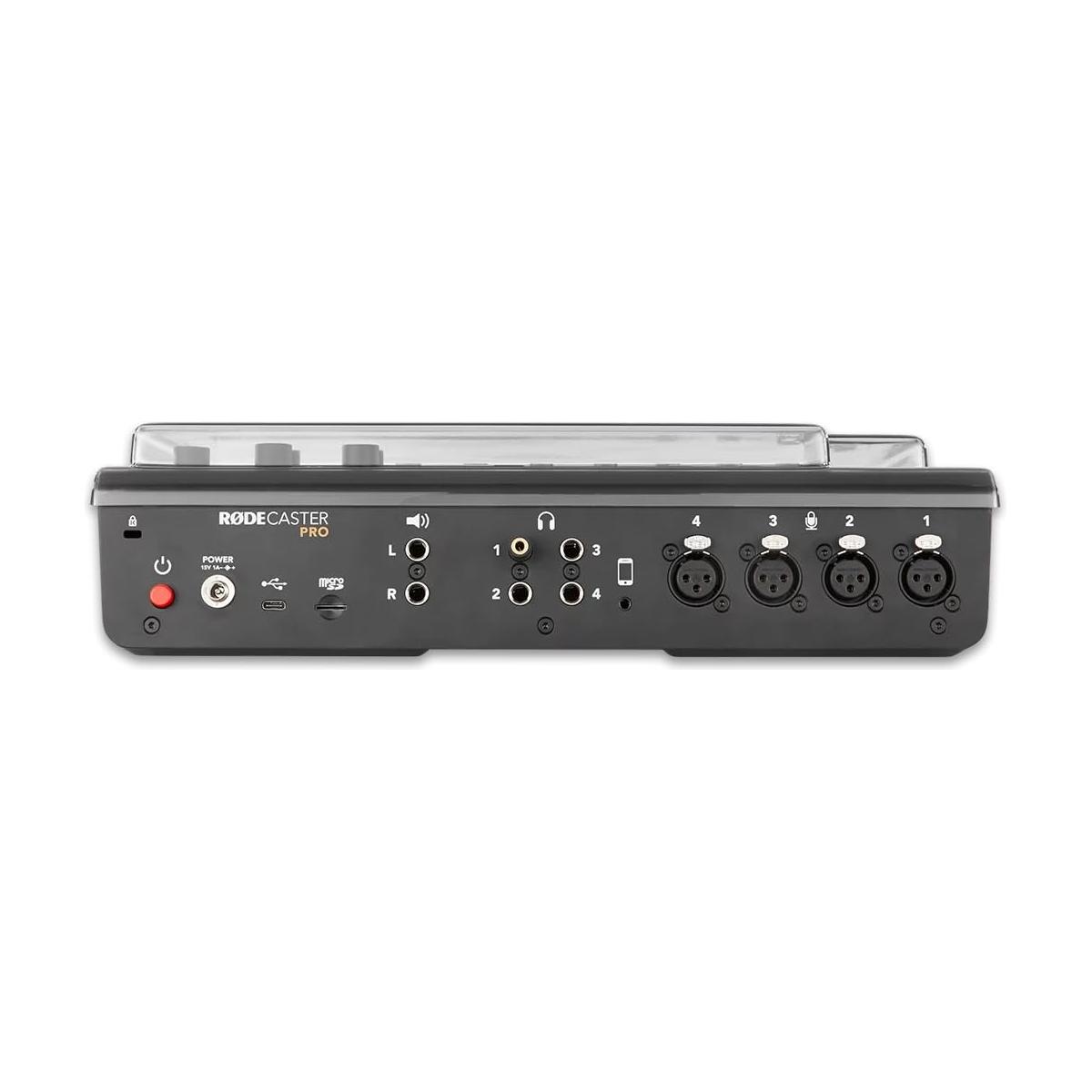 Decksaver Compatible with Rodecaster Pro 2 Cover (DSLE-PC-RCASTERPRO2)