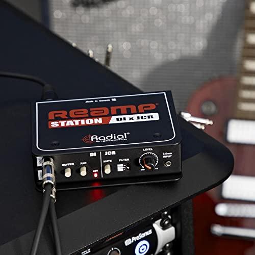 Radial Reamp Station Combo Active Direct Box & Reamp JCR