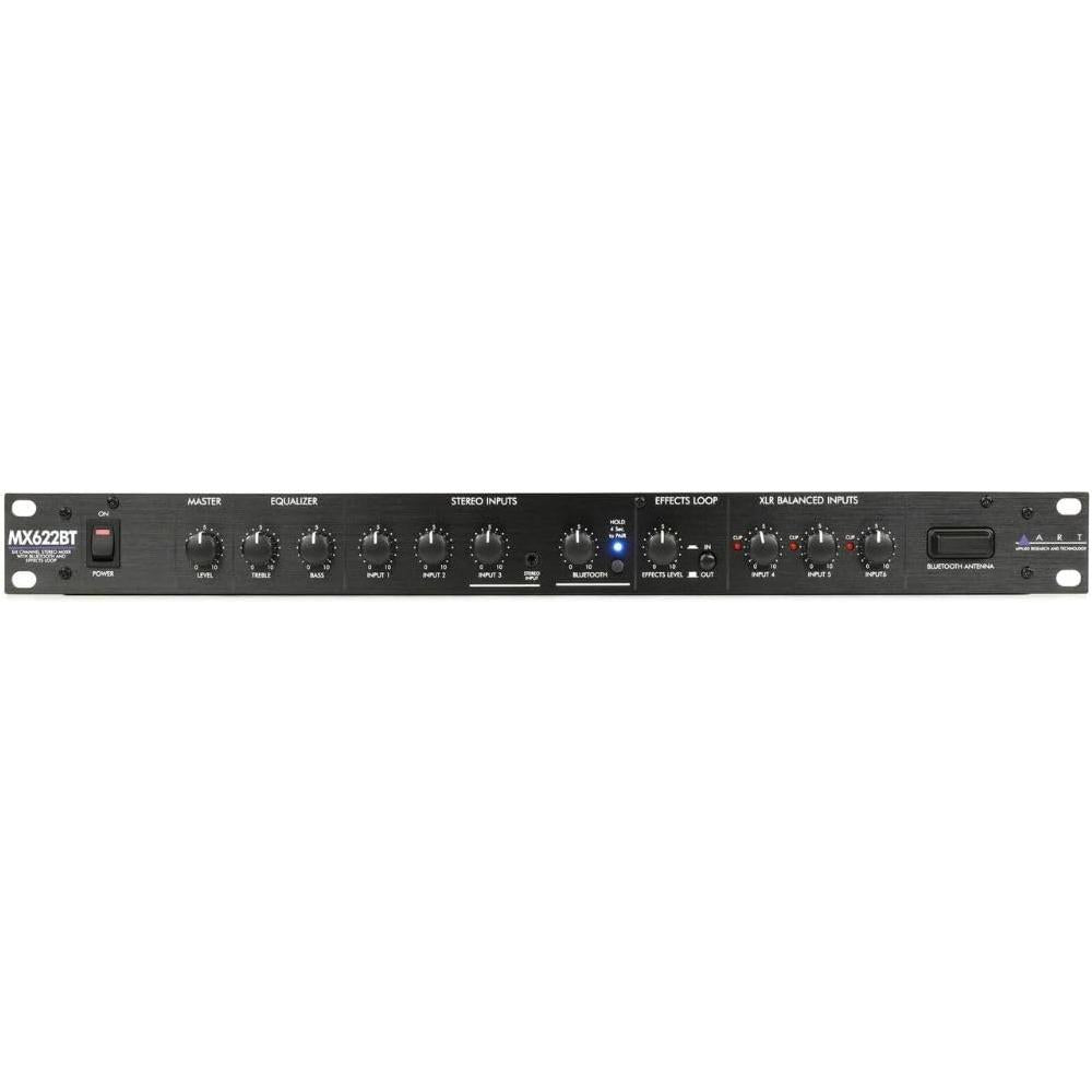 ART MX622BT 6-channel Stereo Mixer with Bluetooth