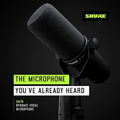 Shure SM7B Cardioid Dynamic Microphone