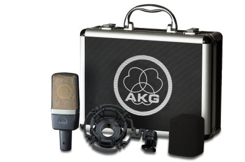 AKG Pro Audio C214 Professional Large-Diaphragm Condenser Microphone, Matched Pair